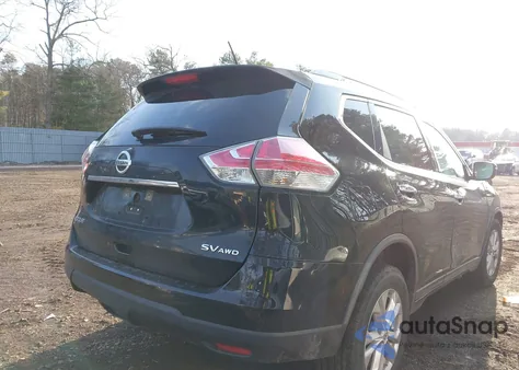 2015 Nissan Rogue Sv from USA, damaged, VIN KNMAT2MV7FP519446